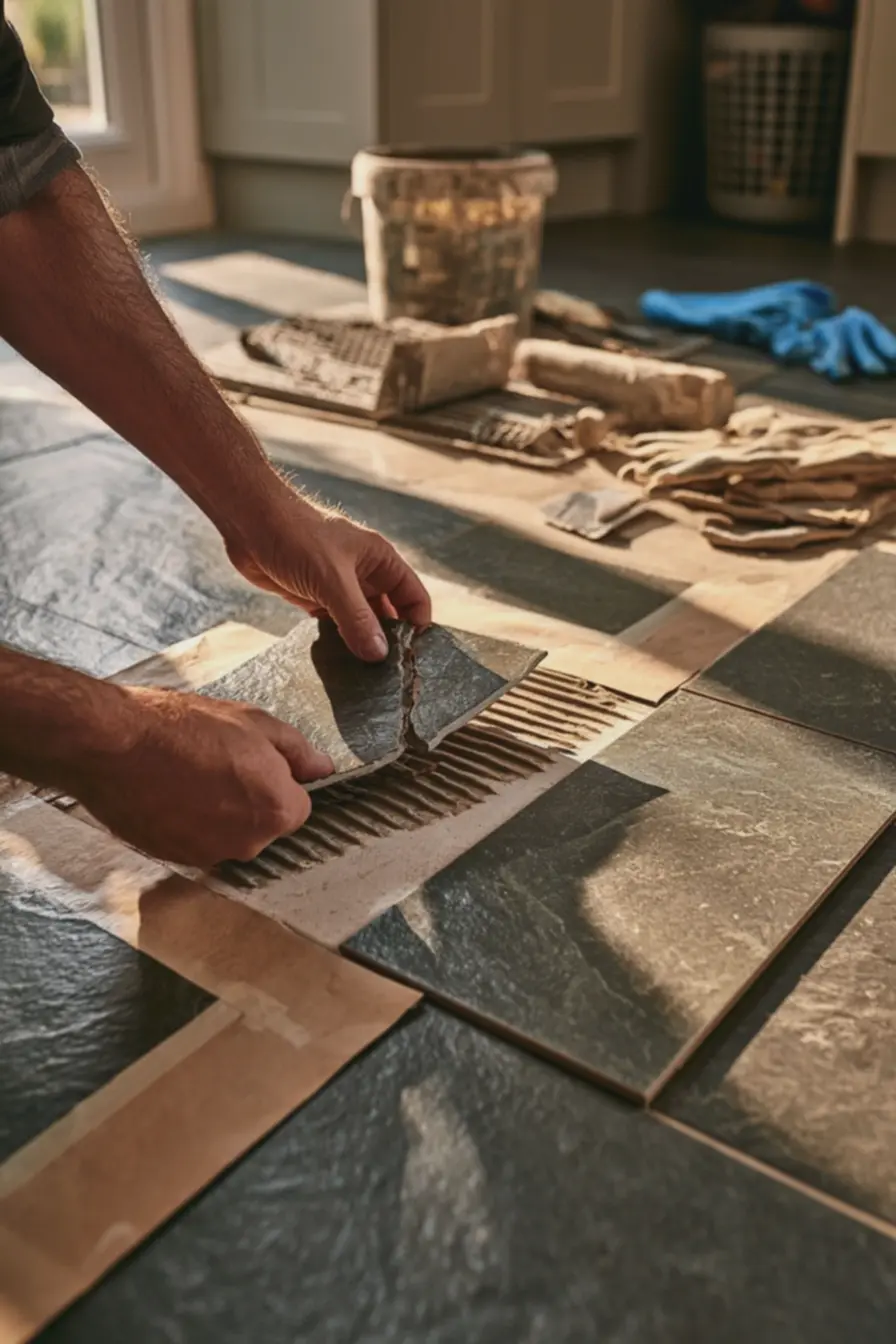 reparo-de-piso-porcelanato-mostrando-textura-pedra-acabamento-acetinado-eprotecao-de-areas-vizinhas Piso vinílico ou porcelanato? A escolha errada aparece justamente depois que a casa fica pronta reparo-de-piso-porcelanato-mostrando-textura-pedra-acabamento-acetinado-eprotecao-de-areas-vizinhas Piso vinílico ou porcelanato? A escolha errada aparece justamente depois que a casa fica pronta
