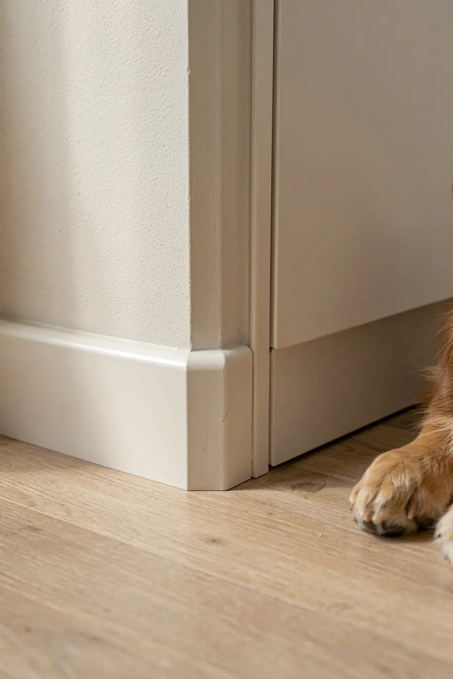 rodape-pintura-e-marcenaria-planejados-para-manter-a-sala-bonita-e-facil-de-cuidar-com-pets Uma casa bonita para pets começa no piso, no sofá e nos acabamentos rodape-pintura-e-marcenaria-planejados-para-manter-a-sala-bonita-e-facil-de-cuidar-com-pets Uma casa bonita para pets começa no piso, no sofá e nos acabamentos