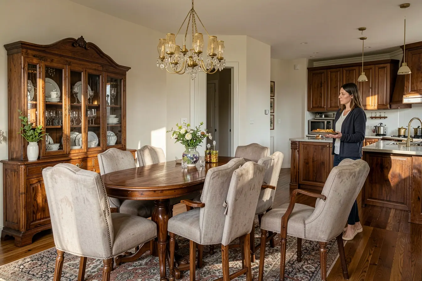 sala-de-jantar-elegante-com-cadeiras-aparador-e-passagem-mal-planejados-para-a-rotina-da-casa A decoração de Pinterest pode falhar quando proporção e circulação ficam de fora sala-de-jantar-elegante-com-cadeiras-aparador-e-passagem-mal-planejados-para-a-rotina-da-casa A decoração de Pinterest pode falhar quando proporção e circulação ficam de fora