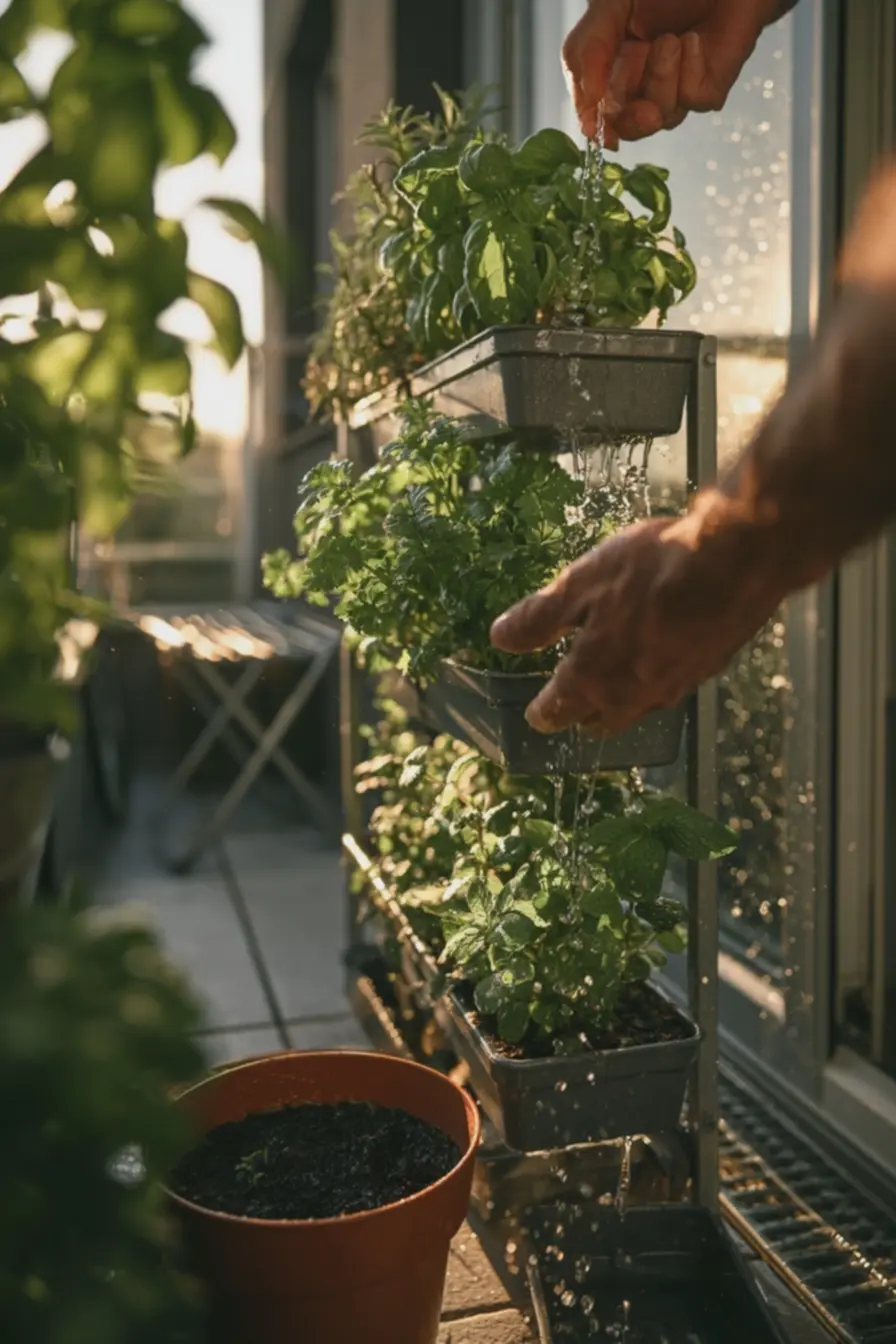 uso-de-jardim-vertical-para-decorar-e-aproveitar-sacada-apertada-criando-espacoverde-funcional Chega de sacada do apartamento sem vida: Essas são as melhores formas de decorar e dar vida à esse espaço antes esquecido uso-de-jardim-vertical-para-decorar-e-aproveitar-sacada-apertada-criando-espacoverde-funcional Chega de sacada do apartamento sem vida: Essas são as melhores formas de decorar e dar vida à esse espaço antes esquecido