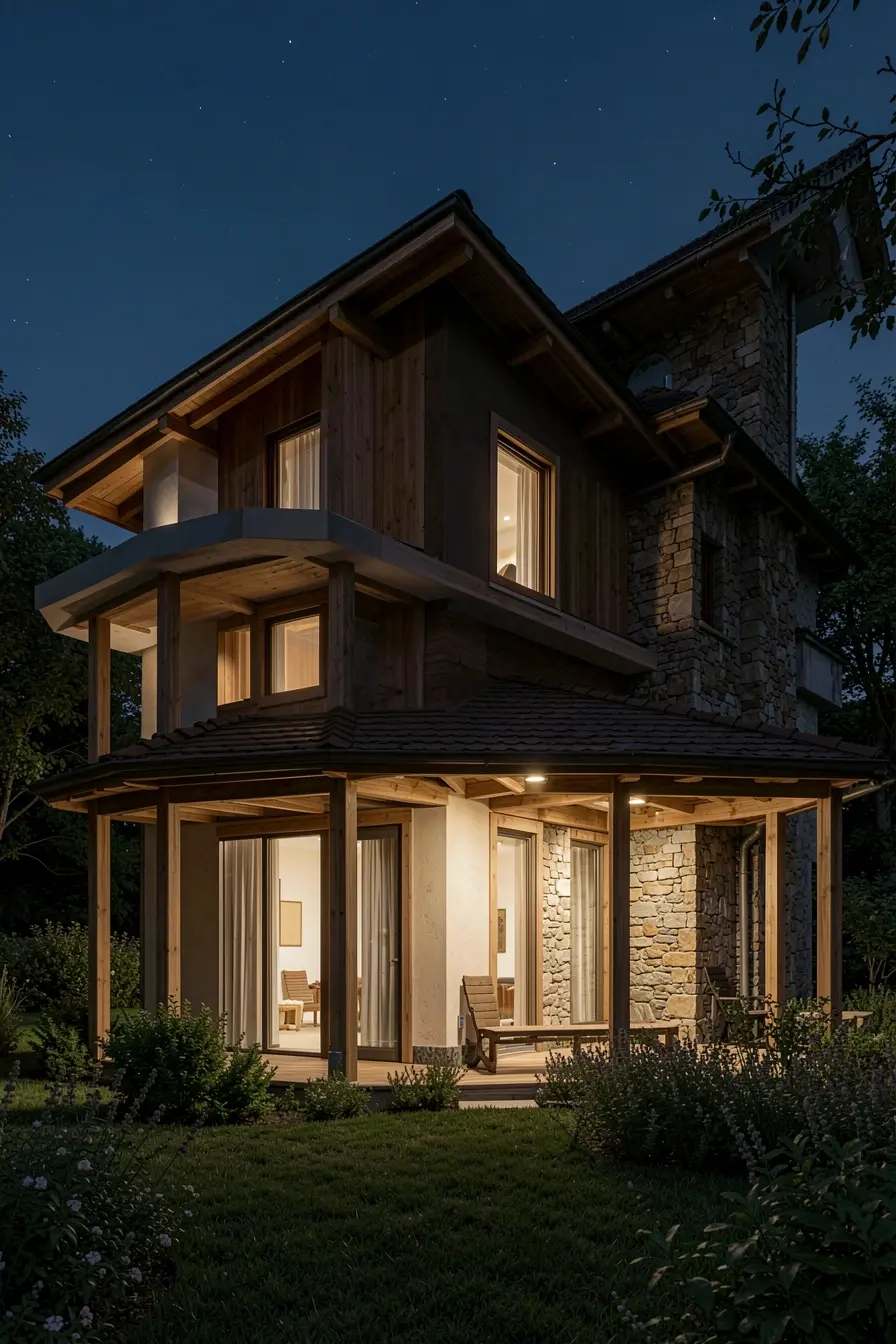 volumes-da-fachada-de-uma-casa-de-campo-ganham-profundidade-com-iluminacao-noturna-em-diferentes-planos A iluminação noturna revela o que falta nas fachadas de casas de campo volumes-da-fachada-de-uma-casa-de-campo-ganham-profundidade-com-iluminacao-noturna-em-diferentes-planos A iluminação noturna revela o que falta nas fachadas de casas de campo
