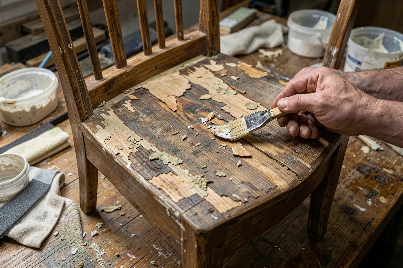 acabamento-descascado-de-cadeira-antiga-precisa-de-preparacao-antes-de-receber-pintura Seu móvel antigo pede cor ou restauração? Os sinais estão no acabamento acabamento-descascado-de-cadeira-antiga-precisa-de-preparacao-antes-de-receber-pintura Seu móvel antigo pede cor ou restauração? Os sinais estão no acabamento