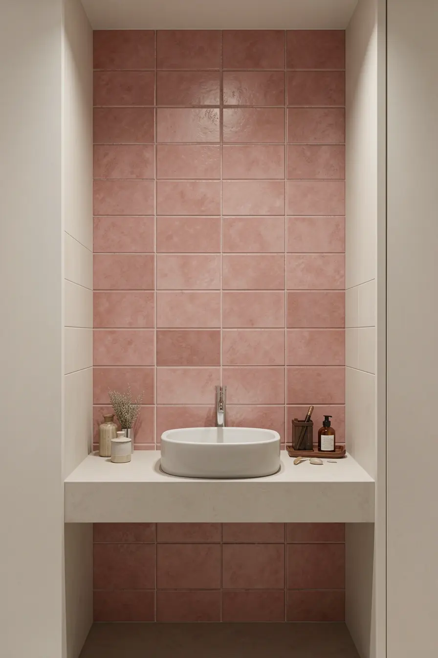 azulejos-rosa-queimado-com-rejunte-discreto-criam-personalidade-sem-pesar-em-banheiro-compacto Azulejos coloridos em banheiros pequenos: cores que fazem o espaço respirar azulejos-rosa-queimado-com-rejunte-discreto-criam-personalidade-sem-pesar-em-banheiro-compacto Azulejos coloridos em banheiros pequenos: cores que fazem o espaço respirar
