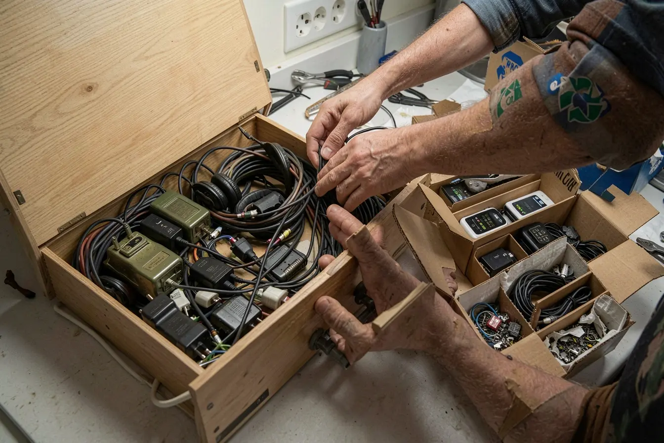 cabos-e-eletronicos-separados-entre-uso-doacao-e-reciclagem-para-evitar-a-gaveta-da-bagunca Depois da regra 90/90, qual é o destino certo para cada objeto da casa? cabos-e-eletronicos-separados-entre-uso-doacao-e-reciclagem-para-evitar-a-gaveta-da-bagunca Depois da regra 90/90, qual é o destino certo para cada objeto da casa?