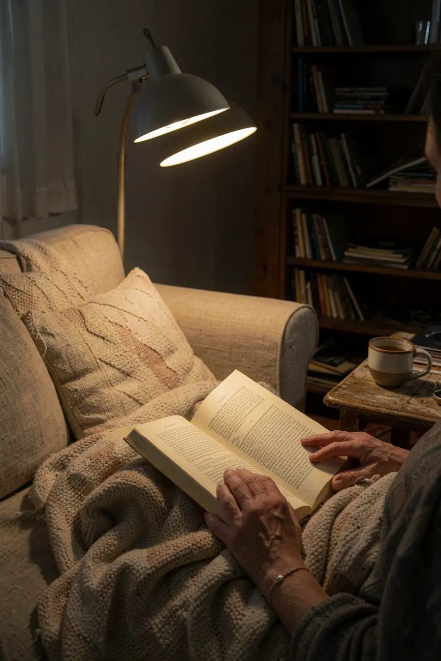 canto-de-leitura-com-luminaria-direcionada-ao-livro-em-sala-analogica-aconchegante Nem toda luz baixa funciona na sala analógica: o que iluminar em cada canto canto-de-leitura-com-luminaria-direcionada-ao-livro-em-sala-analogica-aconchegante Nem toda luz baixa funciona na sala analógica: o que iluminar em cada canto