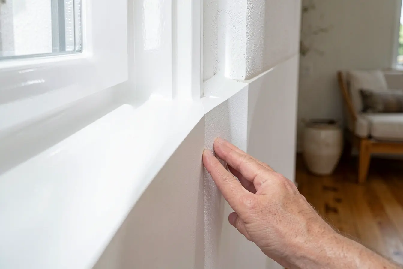 comparacao-entre-parede-brilhante-acetinada-e-fosca-sob-a-mesma-luz-natural-dentro-de-uma-casa Paredes quentes ou frias demais? O acabamento pode equilibrar a temperatura da casa comparacao-entre-parede-brilhante-acetinada-e-fosca-sob-a-mesma-luz-natural-dentro-de-uma-casa Paredes quentes ou frias demais? O acabamento pode equilibrar a temperatura da casa