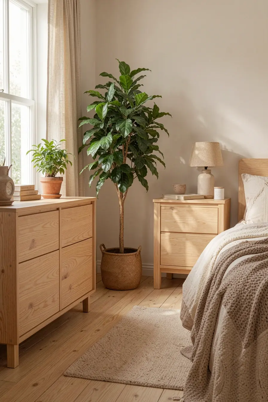 composicao-de-plantas-no-chao-e-sobre-moveis-cria-equilibrio-aconchego-e-circulacao-livre-no-quarto O lugar do vaso muda a cena: plantas pendentes, no chão ou sobre móveis composicao-de-plantas-no-chao-e-sobre-moveis-cria-equilibrio-aconchego-e-circulacao-livre-no-quarto O lugar do vaso muda a cena: plantas pendentes, no chão ou sobre móveis