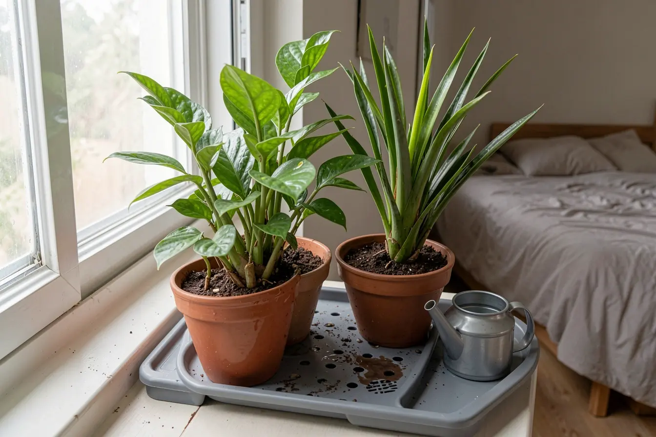 cuidados-com-rega-e-ventilacao-de-zamioculca-e-espada-de-sao-jorge-no-quarto Plantas no quarto à noite: quais espécies convivem melhor com o seu sono cuidados-com-rega-e-ventilacao-de-zamioculca-e-espada-de-sao-jorge-no-quarto Plantas no quarto à noite: quais espécies convivem melhor com o seu sono