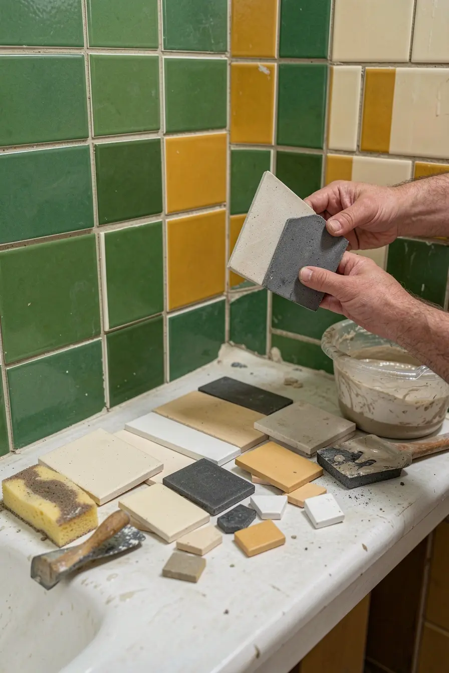 escolha-de-cores-de-rejunte-para-azulejos-vintage-com-amostras-creme-cinza-branco-quente-e-carvao Azulejos dos anos 60 sem exagero: o rejunte que equilibra a leitura das cores escolha-de-cores-de-rejunte-para-azulejos-vintage-com-amostras-creme-cinza-branco-quente-e-carvao Azulejos dos anos 60 sem exagero: o rejunte que equilibra a leitura das cores