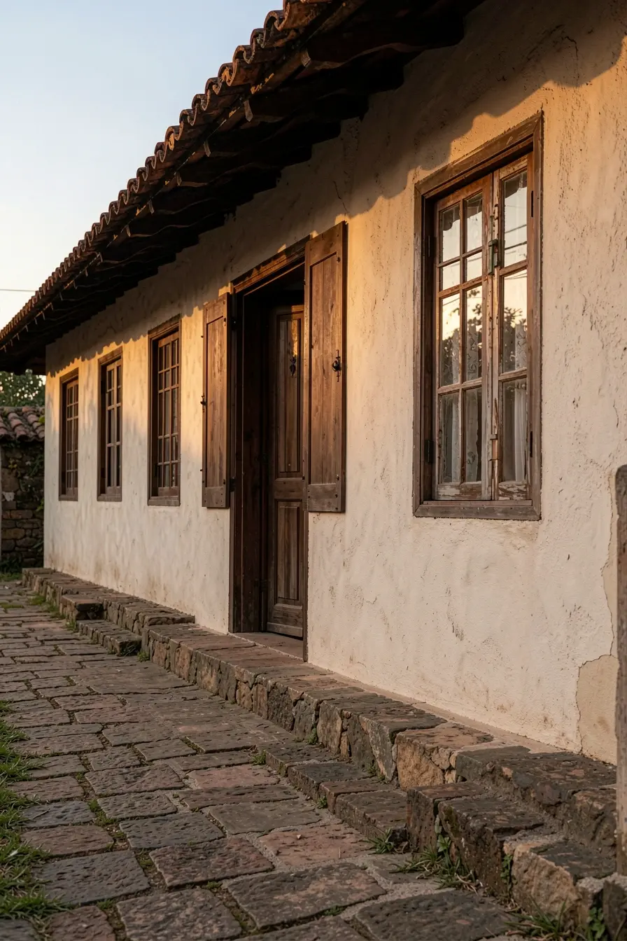 fachada-colonial-restaurada-mantem-ritmo-das-aberturas-contraste-de-materiais-e-sombras-sob-o-beiral-de-telhas O que uma fachada colonial perde quando a reforma troca seus materiais originais fachada-colonial-restaurada-mantem-ritmo-das-aberturas-contraste-de-materiais-e-sombras-sob-o-beiral-de-telhas O que uma fachada colonial perde quando a reforma troca seus materiais originais