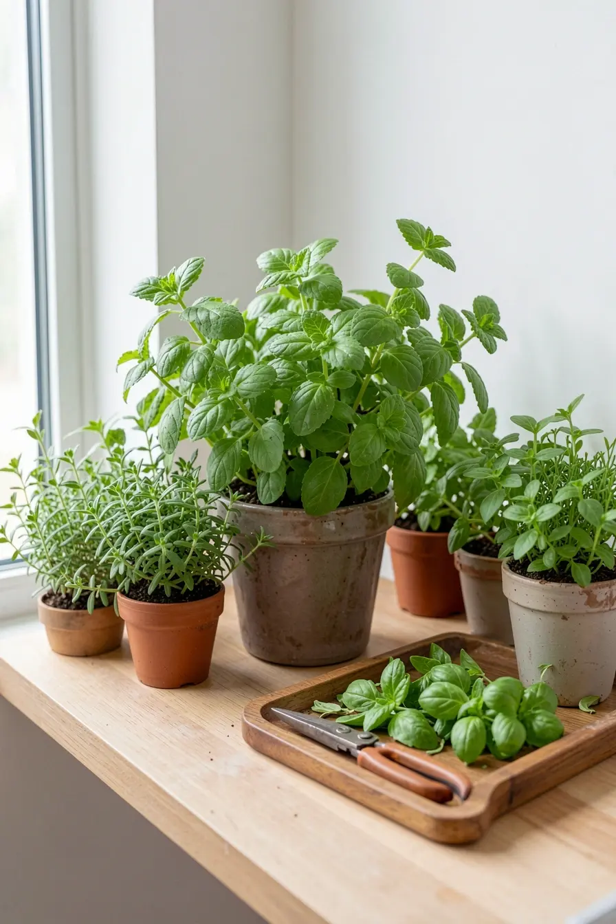hortela-isolada-em-vaso-proprio-ao-lado-de-alecrim-salsinha-e-cebolinha-bem-organizados Horta para apartamentos: ervas que perfumam a cozinha e deixam tudo à mão hortela-isolada-em-vaso-proprio-ao-lado-de-alecrim-salsinha-e-cebolinha-bem-organizados Horta para apartamentos: ervas que perfumam a cozinha e deixam tudo à mão