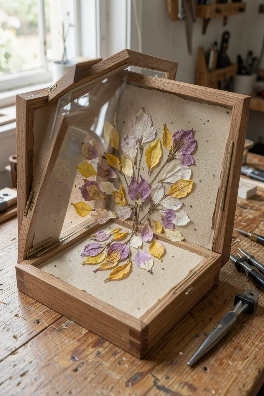 interior-de-moldura-profunda-com-flores-prensadas-afastadas-do-vidro-e-apoiadas-em-fundo-rigido Nem toda moldura serve para flores prensadas: o que protege o arranjo na parede interior-de-moldura-profunda-com-flores-prensadas-afastadas-do-vidro-e-apoiadas-em-fundo-rigido Nem toda moldura serve para flores prensadas: o que protege o arranjo na parede