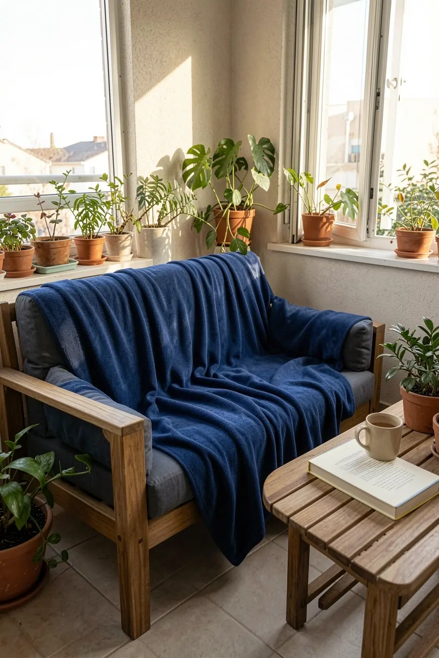 manta-de-fleece-azul-em-sofa-de-varanda-residencial-confortavel-e-pratica Tricô, linho ou fleece? O tecido da manta muda o efeito da decoração manta-de-fleece-azul-em-sofa-de-varanda-residencial-confortavel-e-pratica Tricô, linho ou fleece? O tecido da manta muda o efeito da decoração