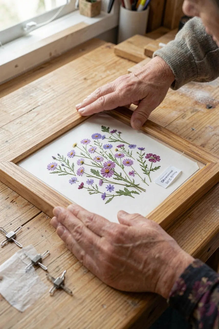 montagem-de-quadro-para-flores-prensadas-com-fundo-firme-arranjo-plano-e-vedacao-traseira-cuidadosa Nem toda moldura serve para flores prensadas: o que protege o arranjo na parede montagem-de-quadro-para-flores-prensadas-com-fundo-firme-arranjo-plano-e-vedacao-traseira-cuidadosa Nem toda moldura serve para flores prensadas: o que protege o arranjo na parede