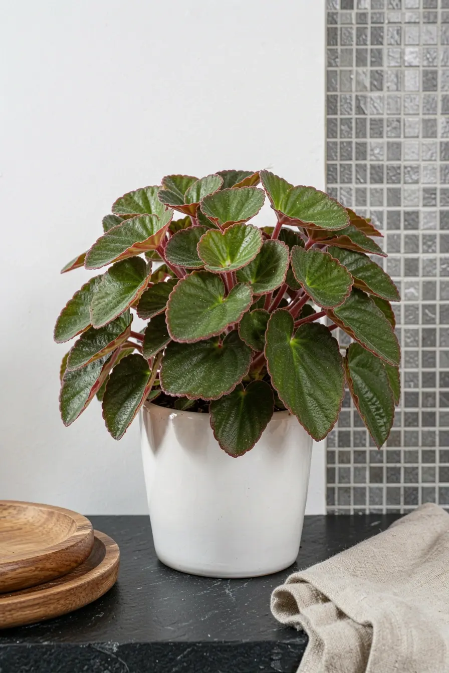peperomia-de-bordas-rosadas-sobre-bancada-escura-comparada-visualmente-com-parede-lisa-e-azulejo-texturizado O fundo certo para folhagens que mudam de cor valoriza cada nuance da planta peperomia-de-bordas-rosadas-sobre-bancada-escura-comparada-visualmente-com-parede-lisa-e-azulejo-texturizado O fundo certo para folhagens que mudam de cor valoriza cada nuance da planta