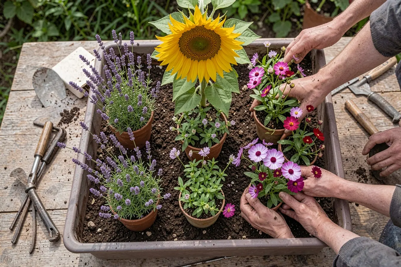 planejamento-de-canteiro-com-girassol-plantas-companheiras-espaco-para-a-copa-e-tres-camadas-de-altura Girassol no jardim fica mais bonito ao lado destas plantas companheiras planejamento-de-canteiro-com-girassol-plantas-companheiras-espaco-para-a-copa-e-tres-camadas-de-altura Girassol no jardim fica mais bonito ao lado destas plantas companheiras