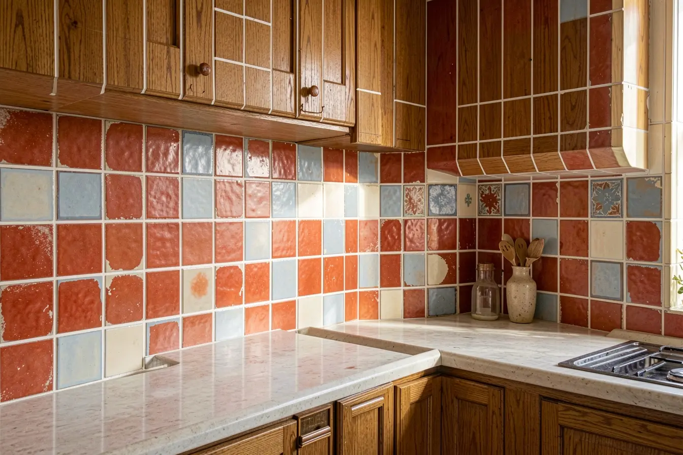 rejunte-branco-puro-destacando-excessivamente-a-grade-de-azulejos-coloridos-em-cozinha-retro Azulejos dos anos 60 sem exagero: o rejunte que equilibra a leitura das cores rejunte-branco-puro-destacando-excessivamente-a-grade-de-azulejos-coloridos-em-cozinha-retro Azulejos dos anos 60 sem exagero: o rejunte que equilibra a leitura das cores