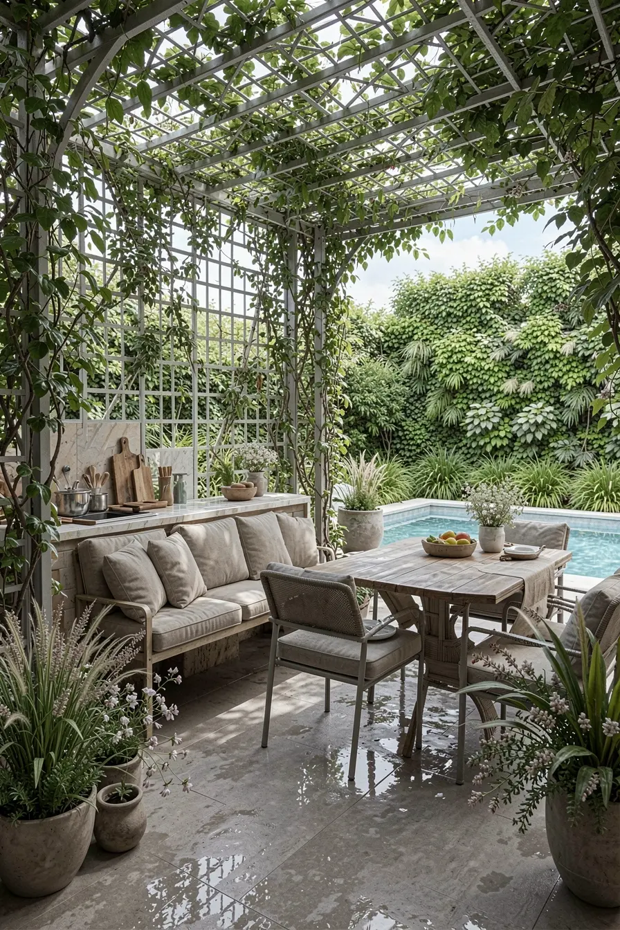 trelica-com-vegetacao-leve-cria-privacidade-na-area-gourmet-sem-reduzir-a-luminosidade-da-piscina Privacidade na área gourmet com piscina sem bloquear a luz e a paisagem trelica-com-vegetacao-leve-cria-privacidade-na-area-gourmet-sem-reduzir-a-luminosidade-da-piscina Privacidade na área gourmet com piscina sem bloquear a luz e a paisagem