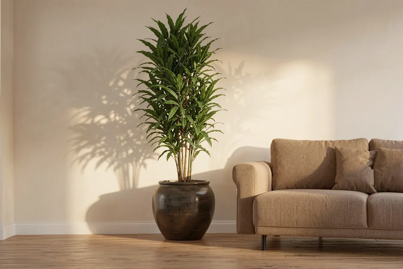 vaso-de-planta-no-chao-preenche-um-canto-vazio-sem-comprometer-a-circulacao-da-sala O lugar do vaso muda a cena: plantas pendentes, no chão ou sobre móveis vaso-de-planta-no-chao-preenche-um-canto-vazio-sem-comprometer-a-circulacao-da-sala O lugar do vaso muda a cena: plantas pendentes, no chão ou sobre móveis